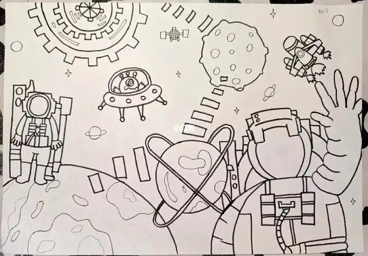 科技未来主题画