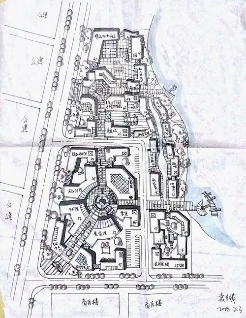 滨水商业街区规划设计