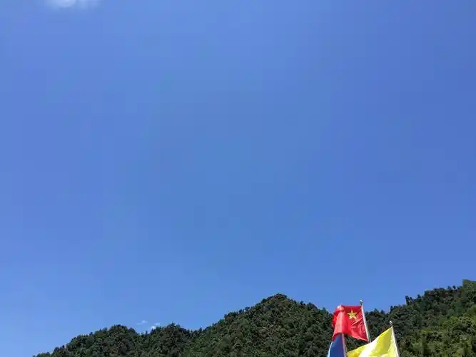 晴空万里,万里无云