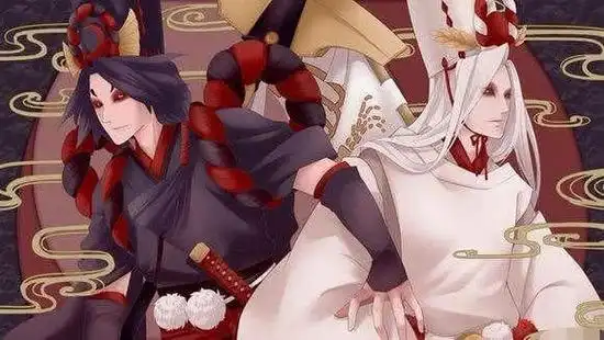 地府阴差黑白无常,官帽上却分别写着"一见生财"和"天下太平"