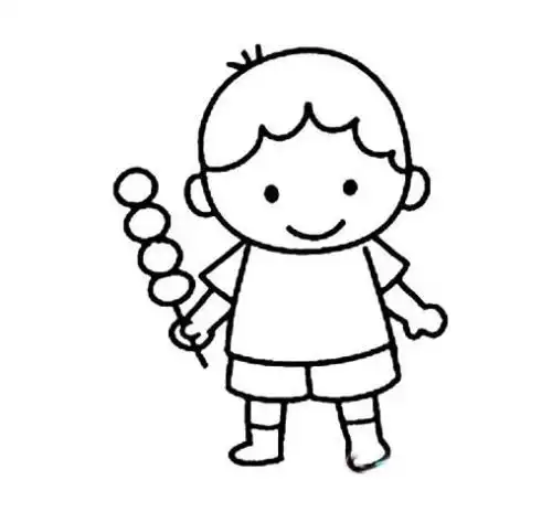 自我肖像简笔画幼儿班 简笔画图片大全-蒲城教育文学网