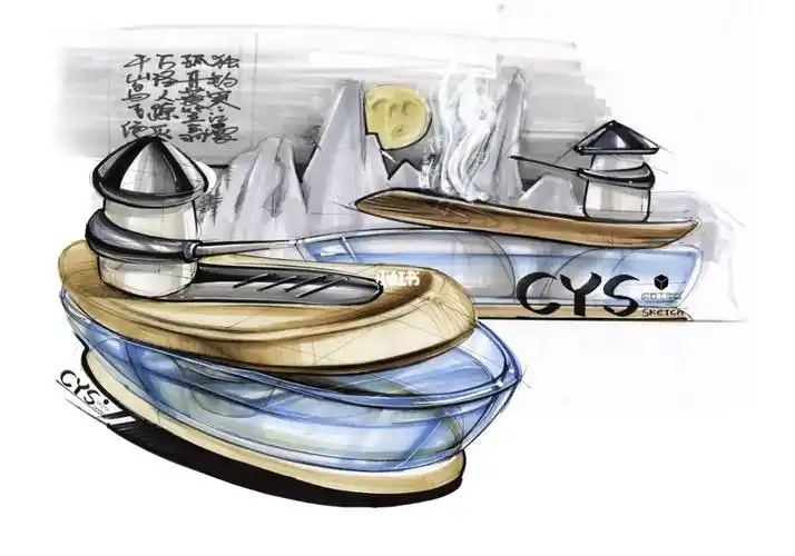 产品设计考研  #工业设计考研快题  #文创设计  #产品手绘  #呈业帅