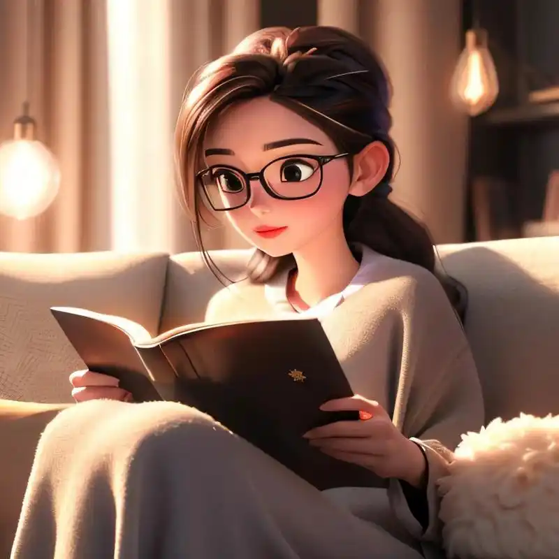 安静做个学霸|看书系列头像