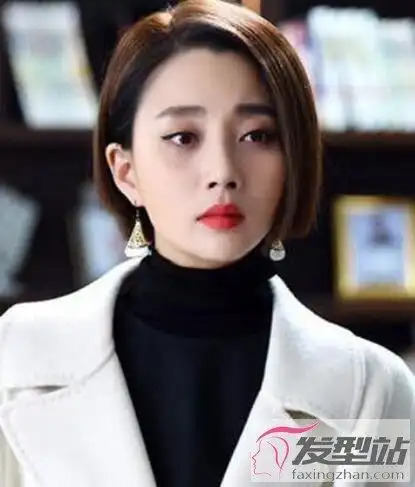 女强人适合的发型 洒脱干练展现强大气场