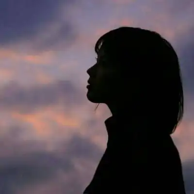 微信孤独女头像图片大全