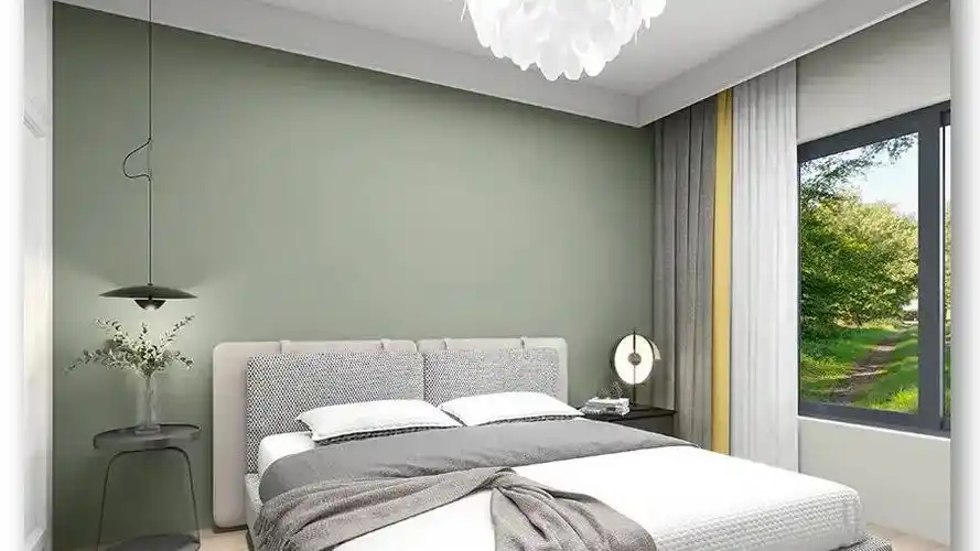 6组高级的床头背景墙乳胶漆配色方案