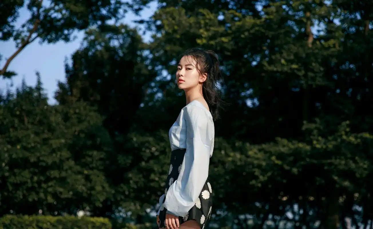 "美少女"林辰涵:青春靓丽,楚楚动人