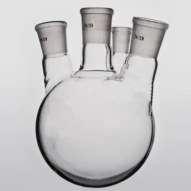 标四口圆底烧瓶500ml/24*14*3/北玻