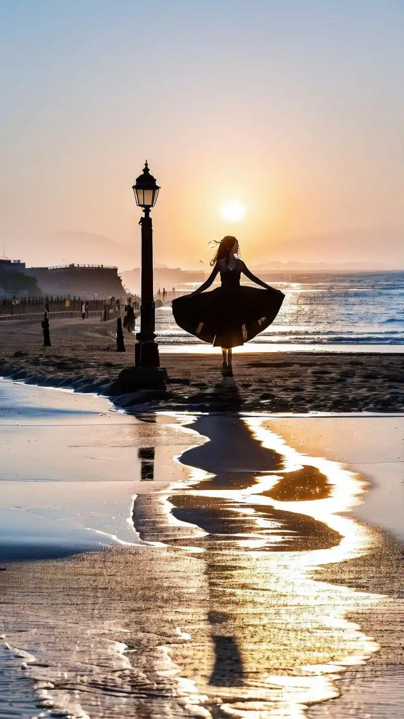 98海边女生背影壁纸精选93