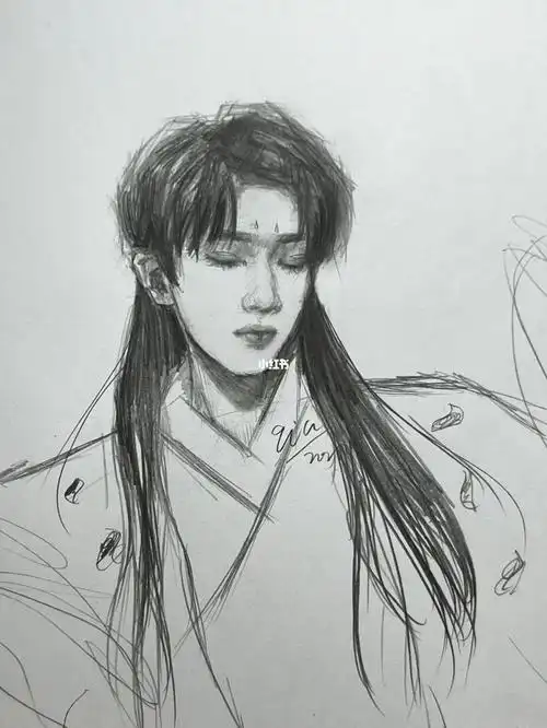 "众生多薄凉 难得有心人"#丁程鑫  #画画