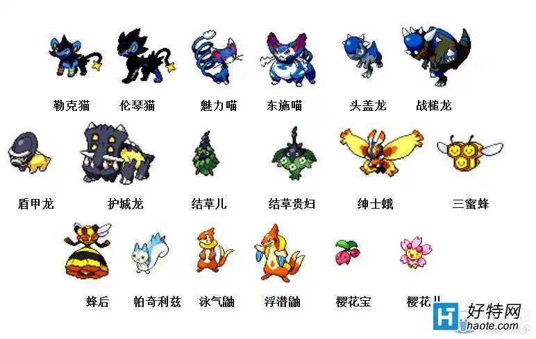 神奇宝贝进化顺序