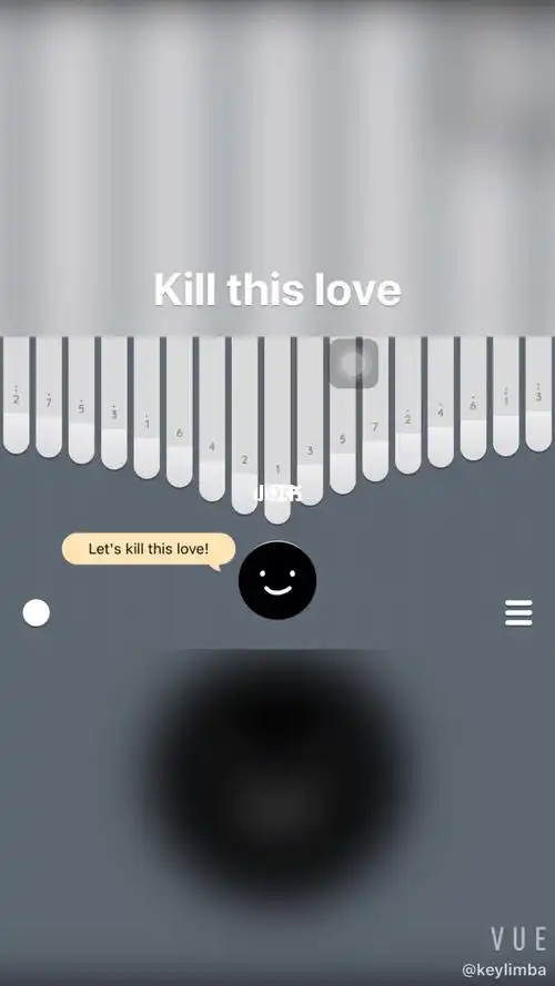 卡林巴拇指琴killthisloveblackpink