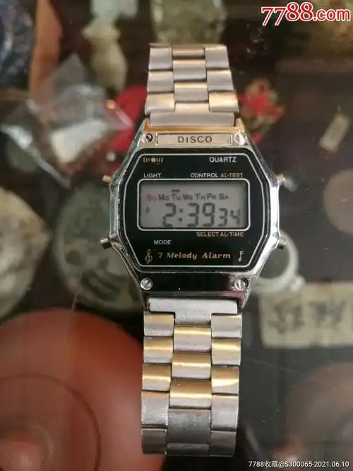 七八十年代的日本卡西欧电子手表