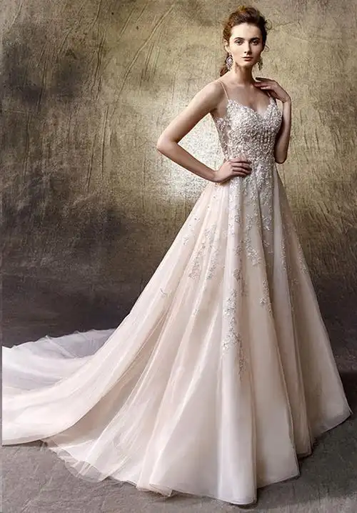 全国ice queen婚纱礼服高级定制-奢华公主水晶大拖尾-中国婚博会官网