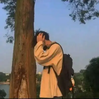 可爱呆萌的真人男生头像