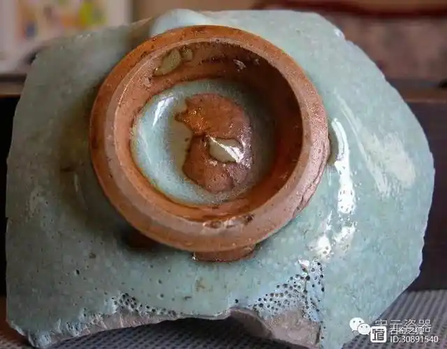 看贴笔记(钧窑x75--底足)