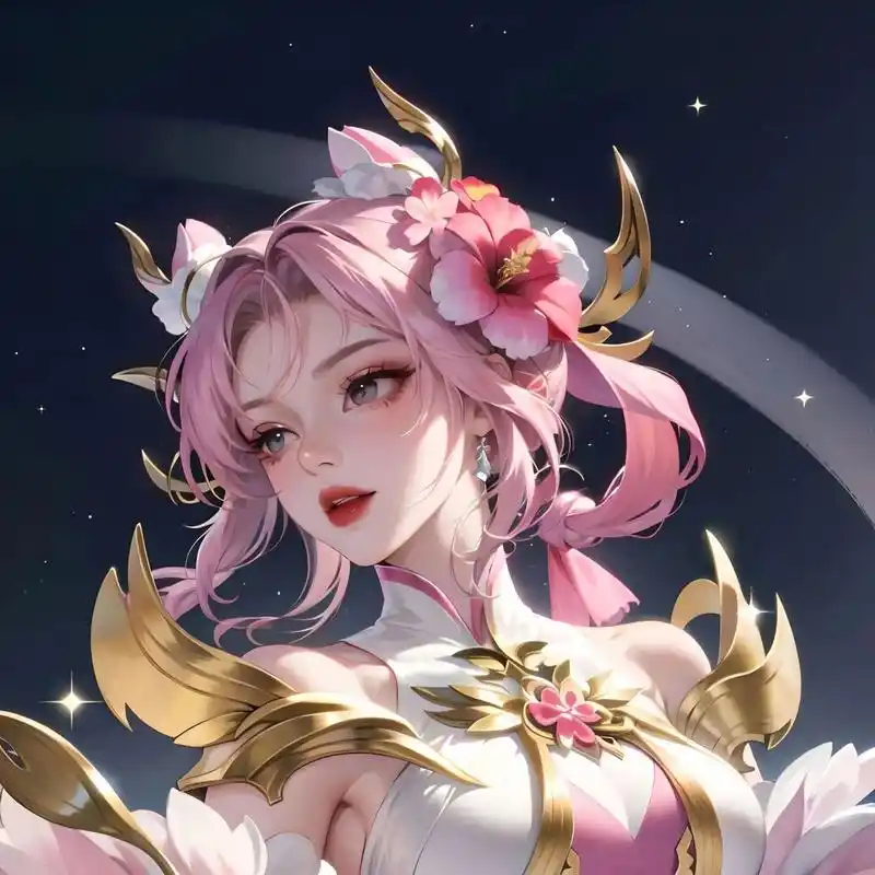 花仙子(划掉)嫦娥头像分享94 发现嫦娥有两款和花相关的皮肤94