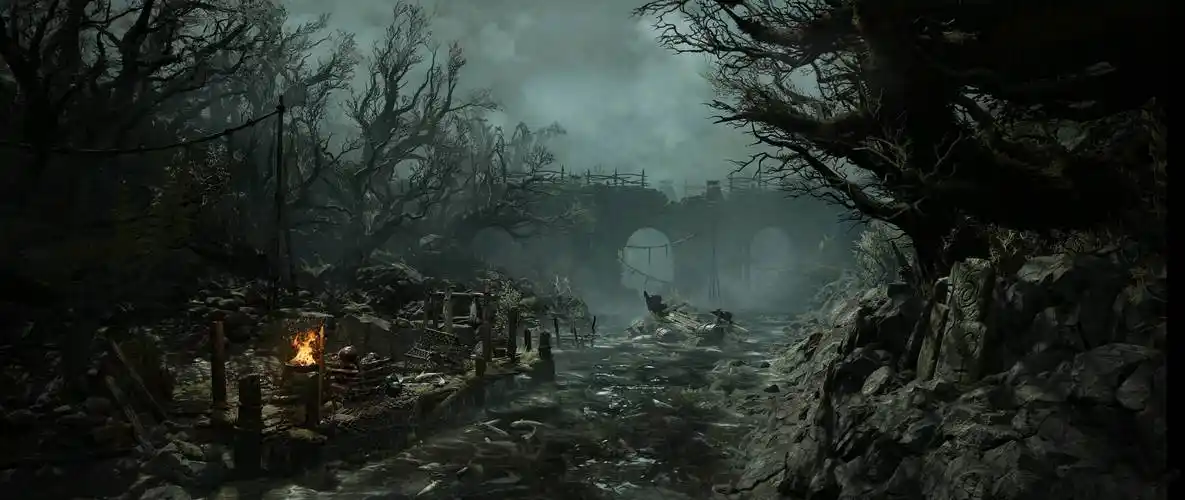 《暗黑破坏神4》加载画面赏析,每张都是精美的原画_场景_德鲁伊_时间