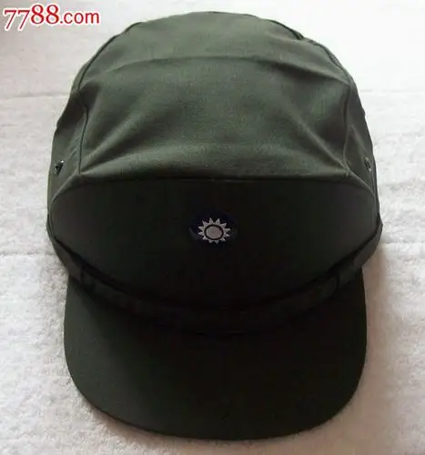 台湾陆*老式军绿色便帽