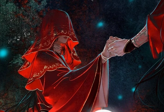 原创《天官赐福》谢怜新娘妆惊艳,粉丝更想看风师女装