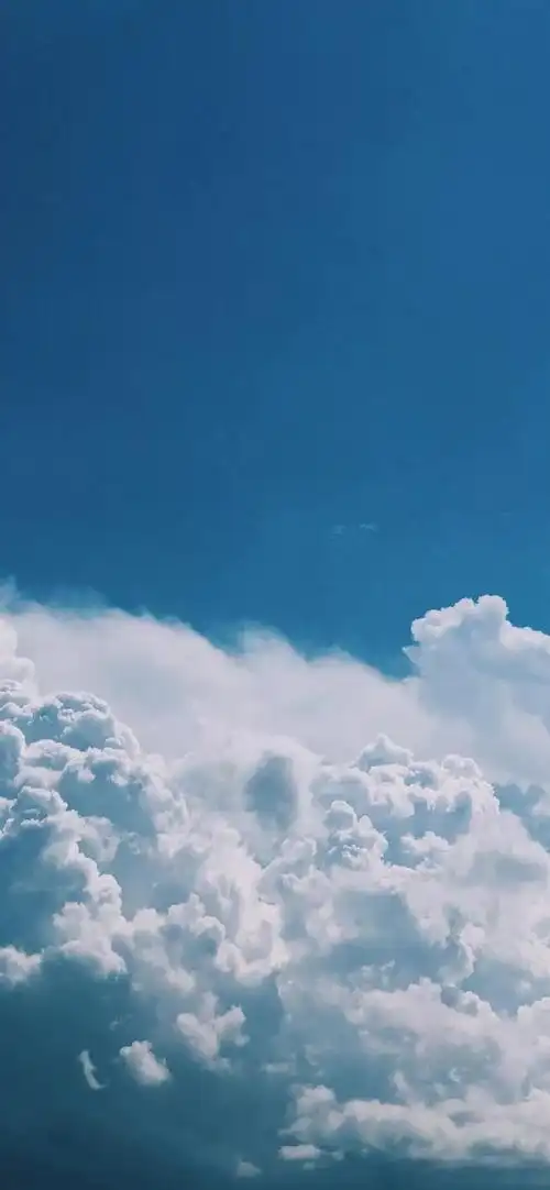 手机壁纸|云朵是天空写过最美的文案