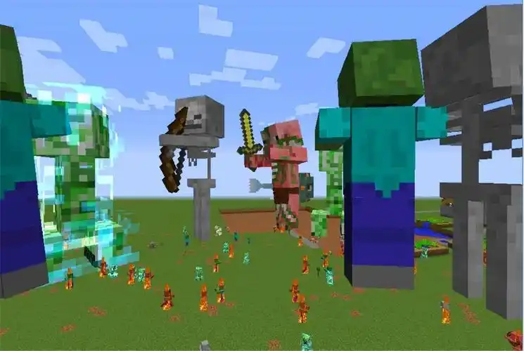 我的世界怪物大全-我的世界生物合集-秘密下载站