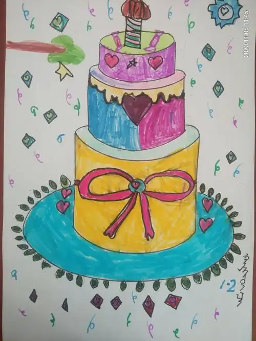 一年级美术作品