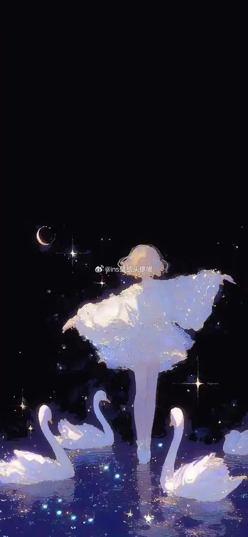 适合冬天的氛围感女生马甲线励志气质萌宠赵露思黑色卡通手机壁纸