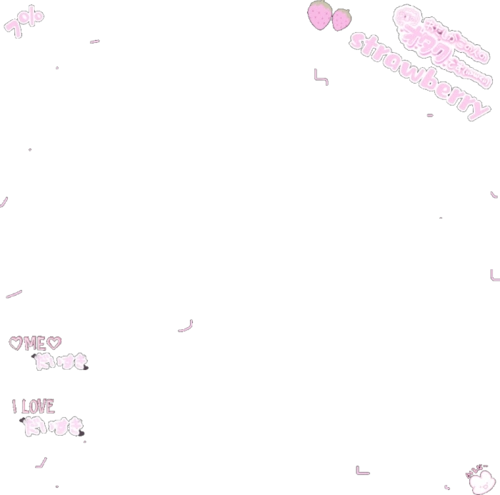 可爱 水印框 头像框 边框 粉