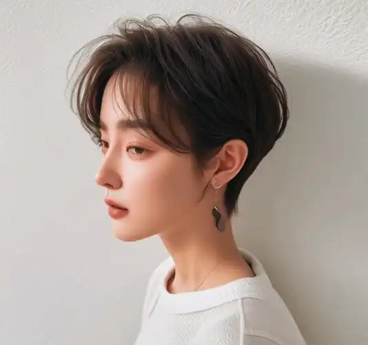 原创女士短发剪来剪去层次短发最时尚推边烫卷都很美