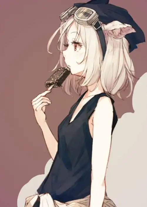 唯美可爱的女生动漫图片