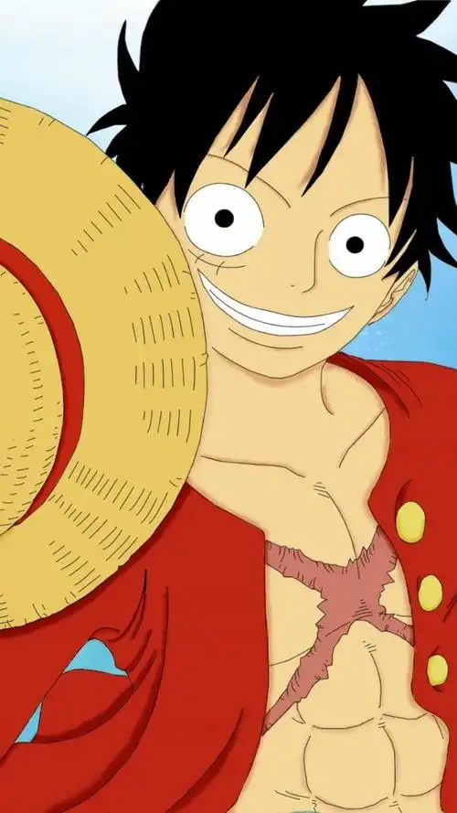 经典动漫海贼王酷炫路飞角色_动漫卡通手机壁纸-壁纸族