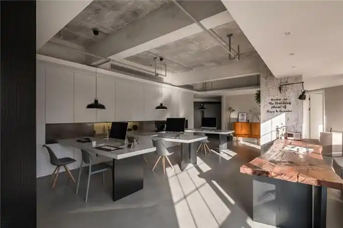 简约优雅工业混搭风莫语生活私人工作室装修设计实景图