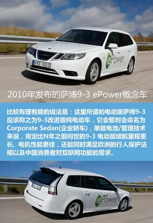 汽车达人秀(97) 萨博电动车天津制造