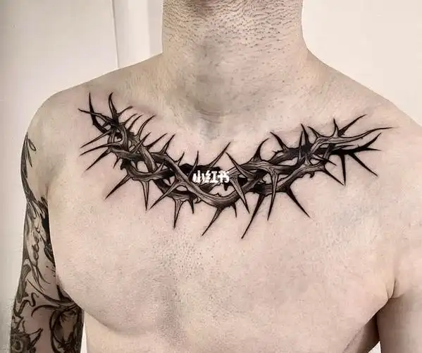 的位置也很好看#胸口纹身#锁骨纹身#男生纹身喜欢的可以安排起来哦