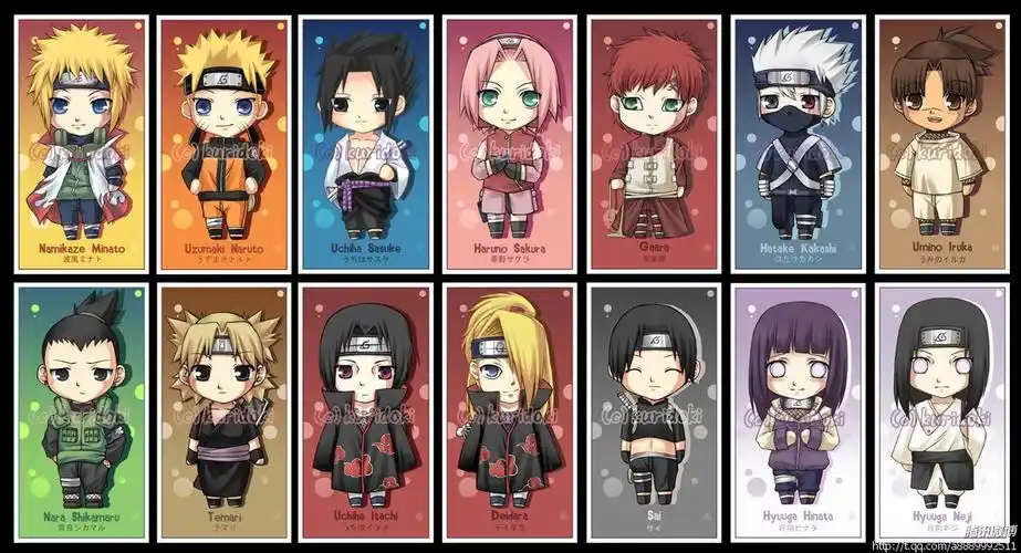 火影忍者可爱的人物