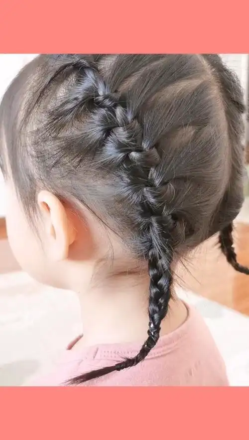 女宝宝短发扎绑发型