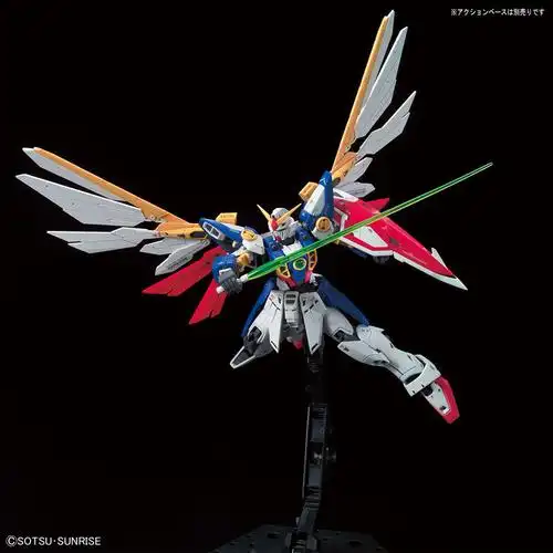 万代(bandai) 拼装模型 1/144 rg 飞翼高达 wing gundam 动画 tv版