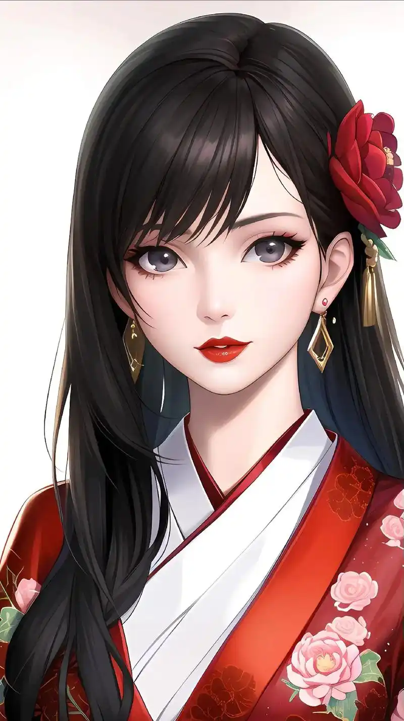 二次元古装美女.#图文伙伴计划 #漫画女孩 #动漫女神 #抖 - 抖音