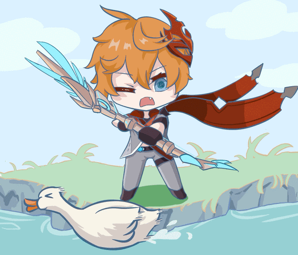 【公子】表情,打.达利鸭