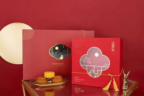 【方森园】中秋月饼盒包装设计——《月满中秋》
