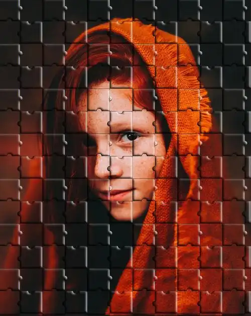 ps拼图海报练习①.