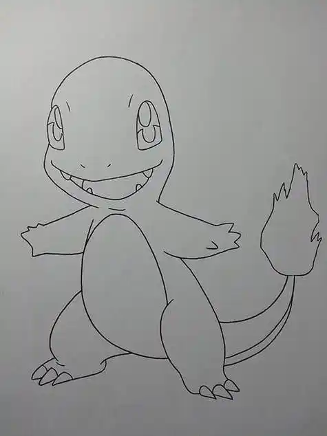 2022最新神奇宝贝简笔画 神奇宝贝简笔画图片