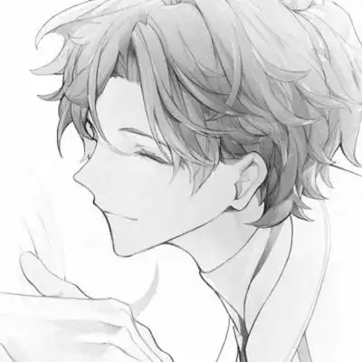 98张优质男头动漫黑白图片_男生动漫头像_头像屋