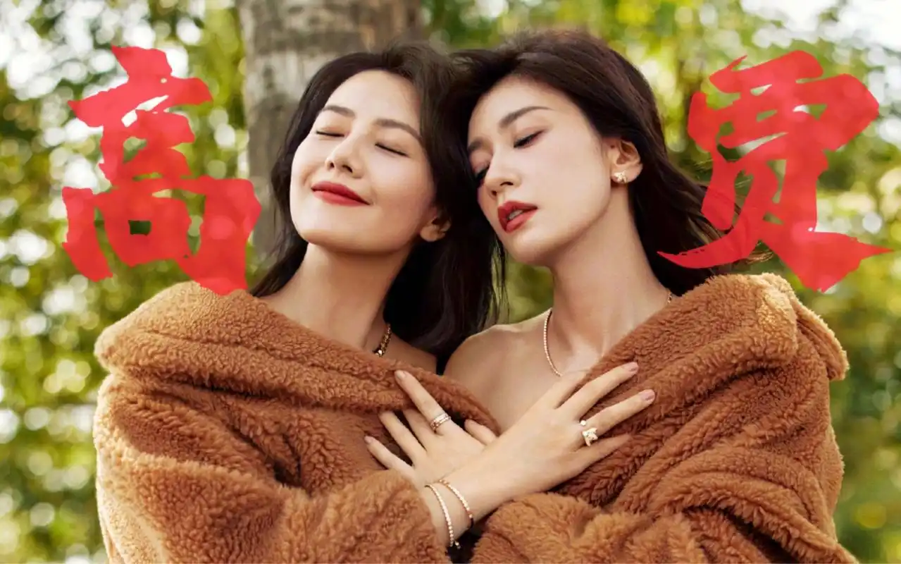 高圆圆×贾静雯 合体亮相杂志封面,梦回《倚天屠龙记》赵敏,周芷若了!