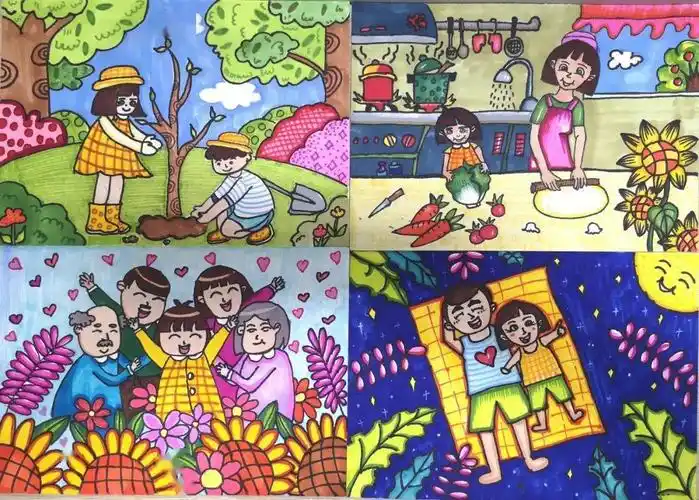 我市少年儿童眼中的幸福童年六