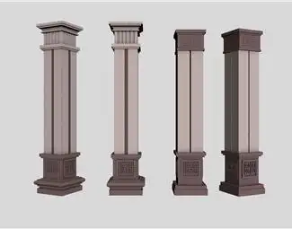新中式装饰罗马柱