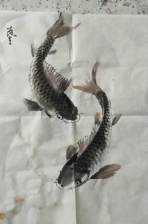 胡老师的国画课(鱼)