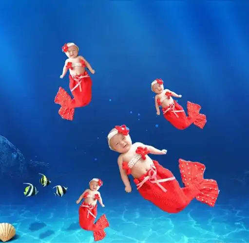 【萌娃戏水】美人鱼的前世与今生_百度宝宝知道