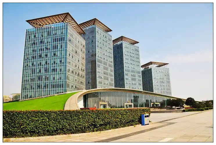 【长兴县行政办公中心摄影图片】湖州三县风光